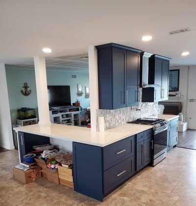 Kitchen Remodel, Complete, All Access Construction, inc, Open wall larger floor plan