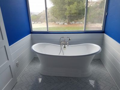 Master bathroom remodel, free standing tub All Access Construction inc