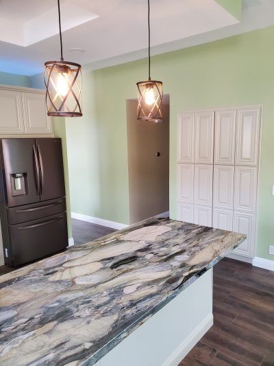Kitchen remodel move walls expand floor plan double pantry All Access Construction inc
