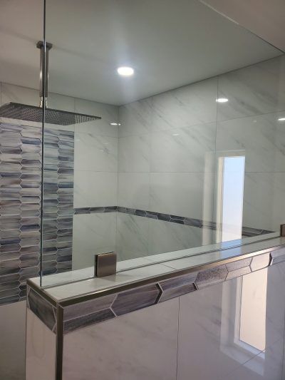Giant Master Bathroom Shower, Beautiful tiled shower, Building your dream shower, All Access Construction inc